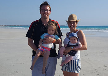 Dr Jonathan Blundell and family-UK GP moves to Broome-2