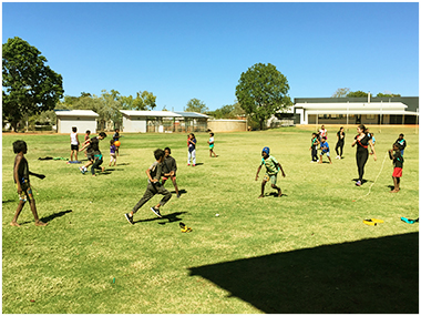 WA Rural Communities-Kimberley-FairGame sports ball donation