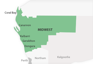 Map of Midwest